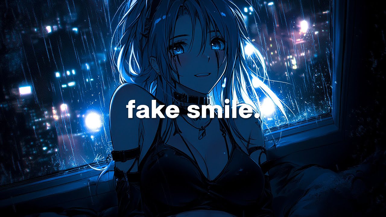 fake smile.