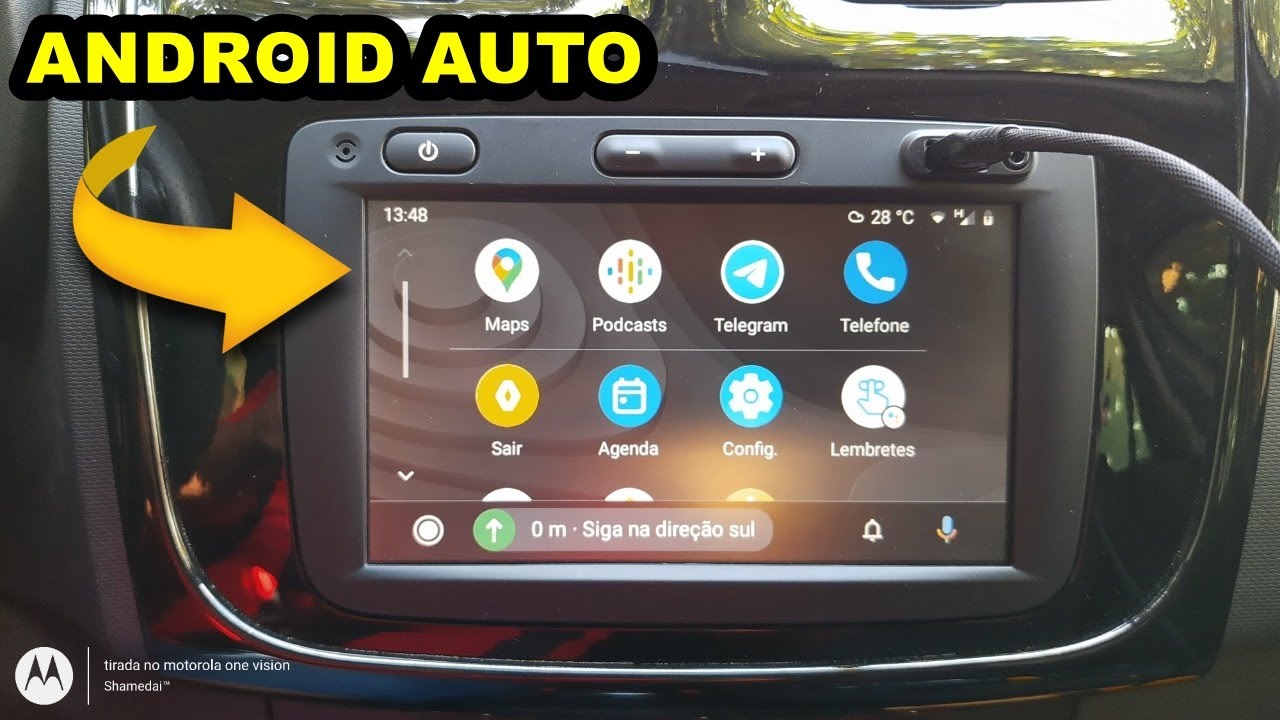 INSTALEI A MEDIA EVOLUTION COM ANDROID AUTO E APPLE CAR PLAY NO SANDERO