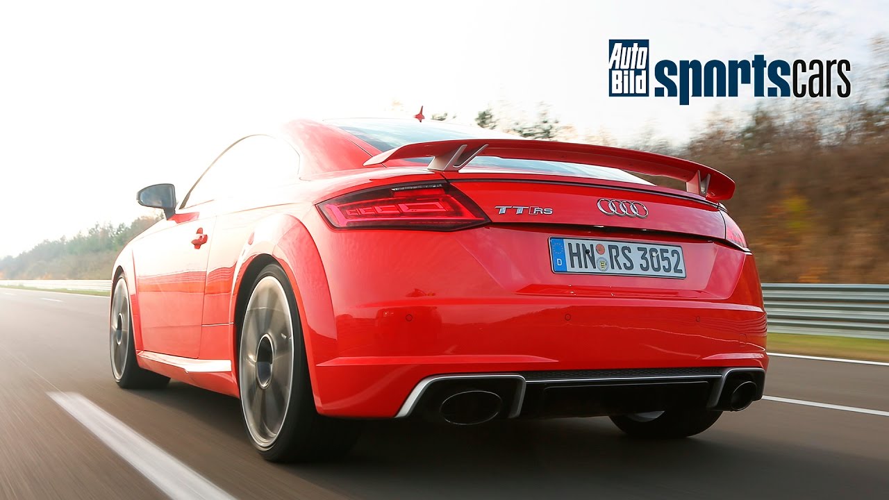 2017 AUDI TT RS: 0-273 km/h / Sachsenring / SUPERTEST - AUTO BILD SPORTSCARS