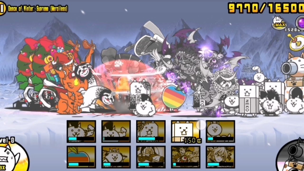 Battle cats how much health can you have 