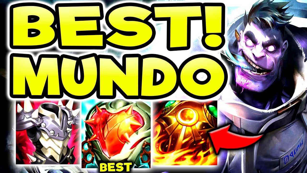 MUNDO TOP IS VERY STRONG AND I SHOW YOU WHY (1V9 WITH EASE) - S13 Mundo TOP Gameplay Guide