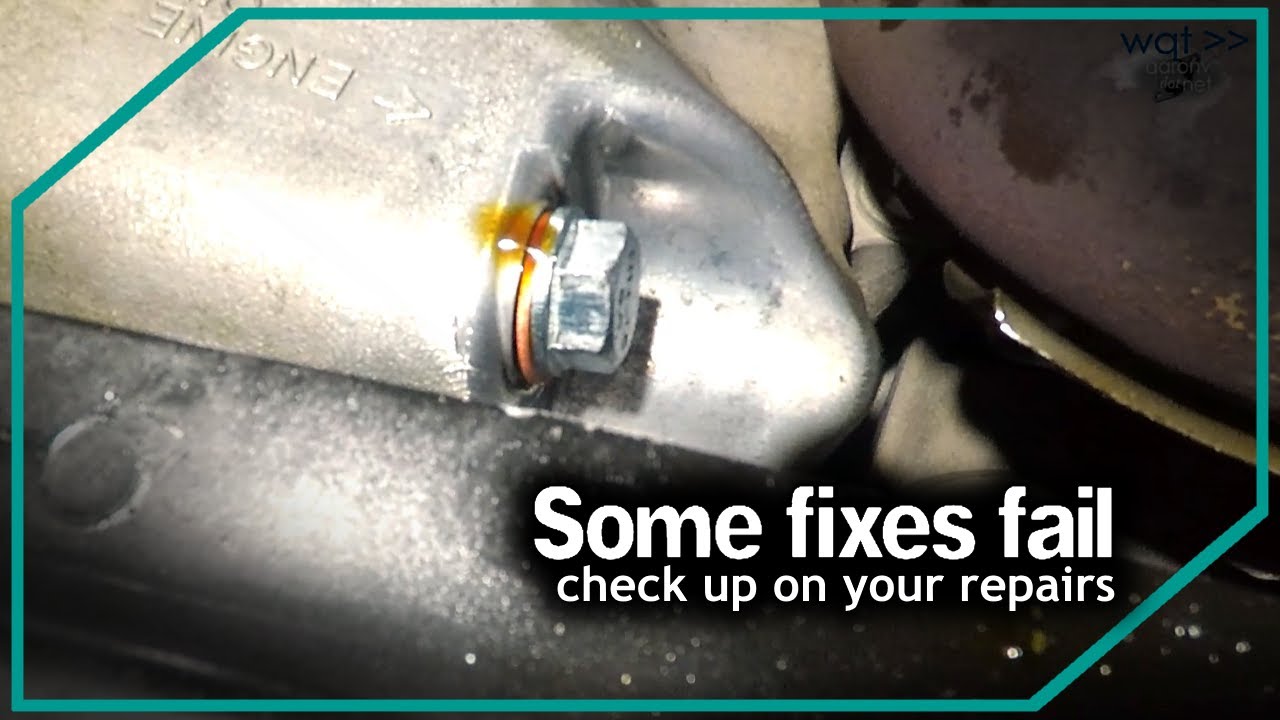 wqt// Basic Auto: Why is it still leaking? (2015 Honda Pilot w/J35Z4 engine)