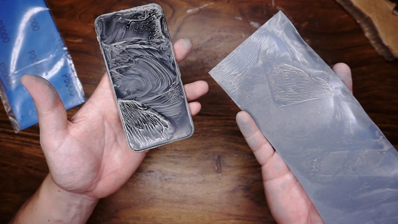 So gehen Kratzer wirklich aus dem Display! | Nassschleifen mit Schleifpapier