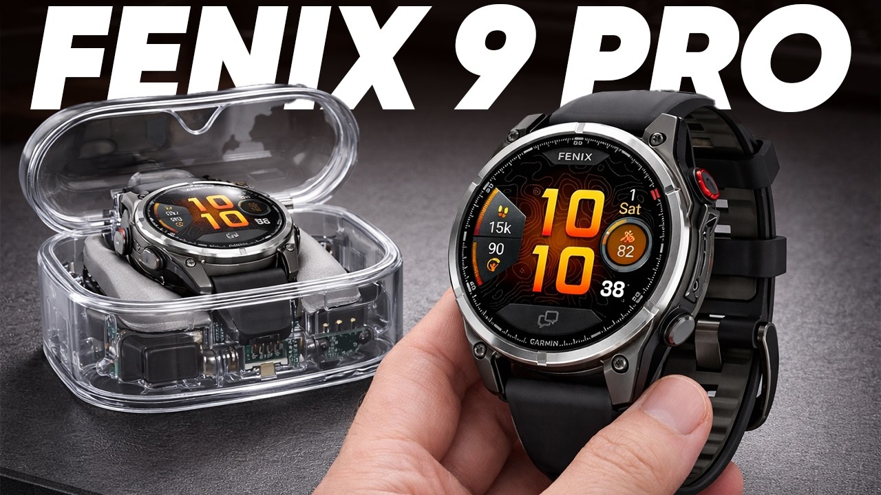 Официальные характеристики, цена и дата выхода Garmin Fenix ​​9 Pro подтверждены!
