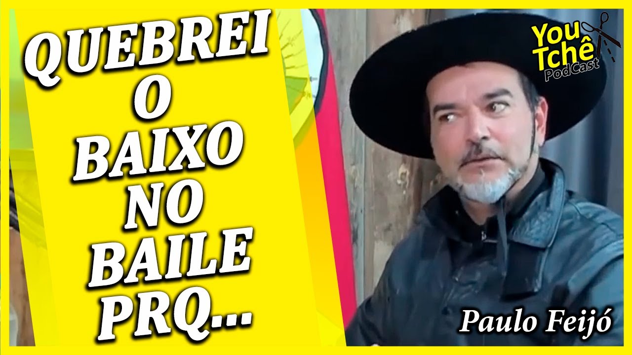 QUEBREI O BAIXO NO BAILE PRQ... - PAULO FEIJÓ