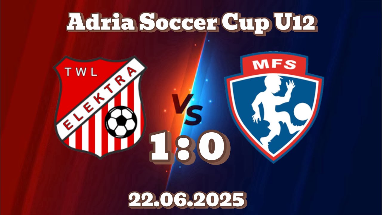 Adria Soccer Cup U12 TWL Elektra vs. Mészöly Focisuli SE 1:0 - 22.06.2025