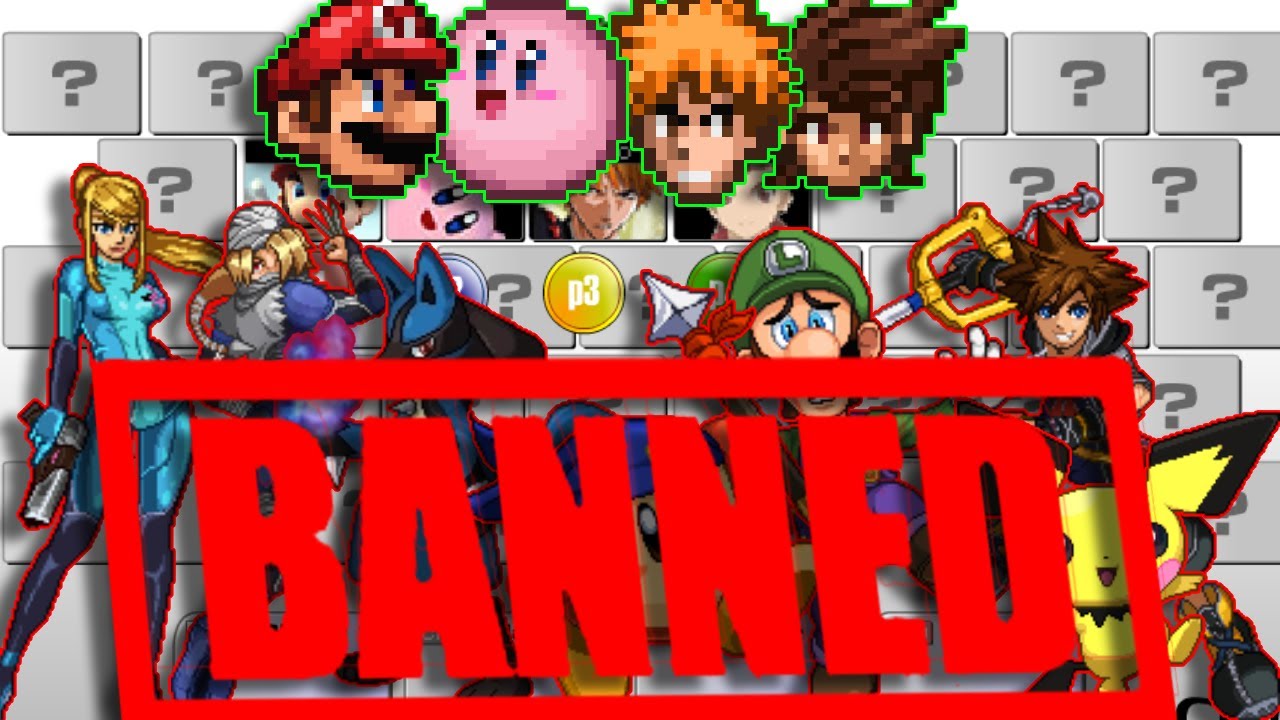 This SSF2 Tournament BANNED 44 CHARACTERS