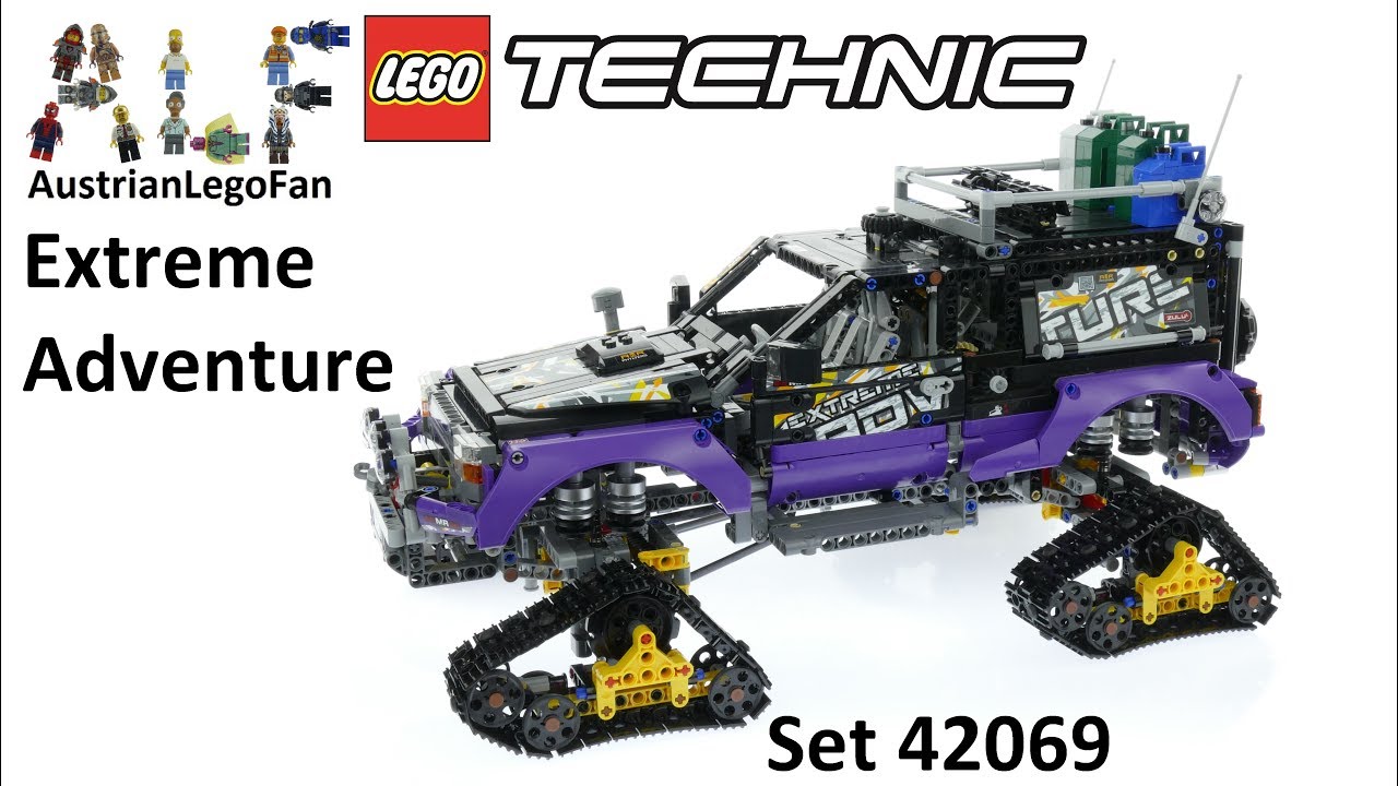 Lego Technic 42069 Extreme Adventure - Lego Speed Build Review