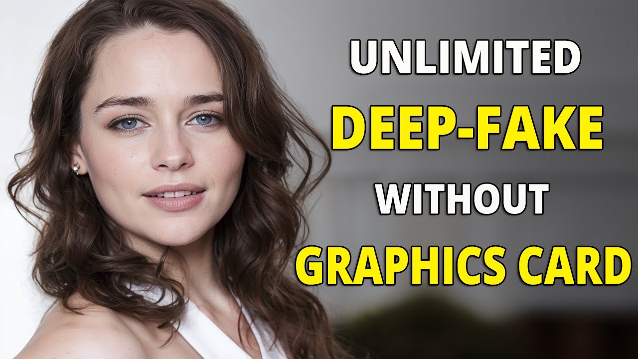 Create DeepFake Locally without GPU | Roop Unleashed | Face Swap your AI Influencer