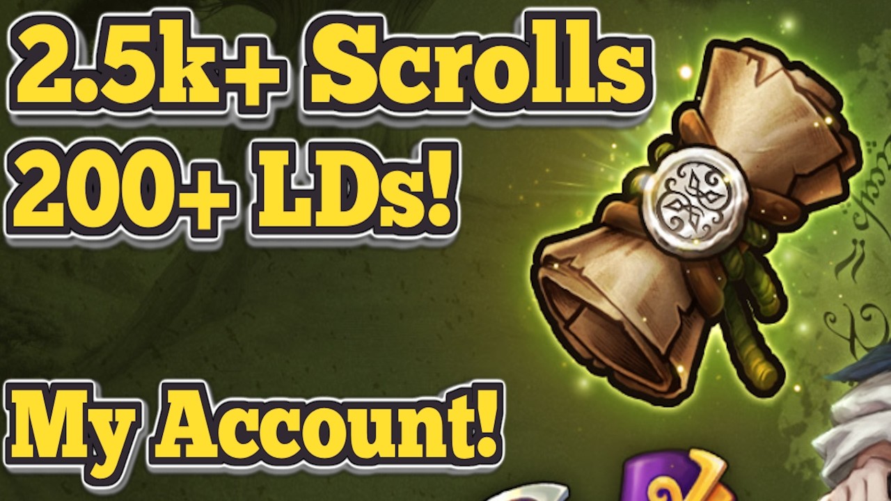 2.5k Scrolls, 200+ LDs! Employee Luck TIME?! - Summoners War