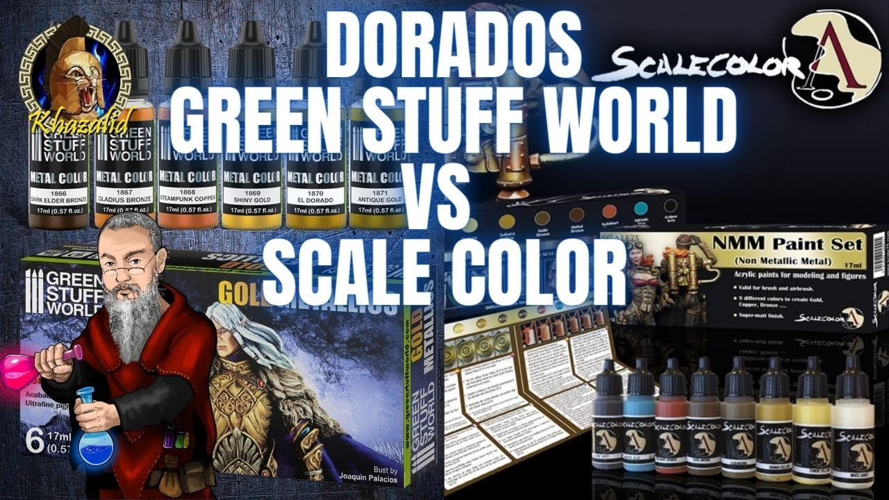 ⭐COMPARACIÓN DORADOS GreenStuffWorld VS SCALE COLOR