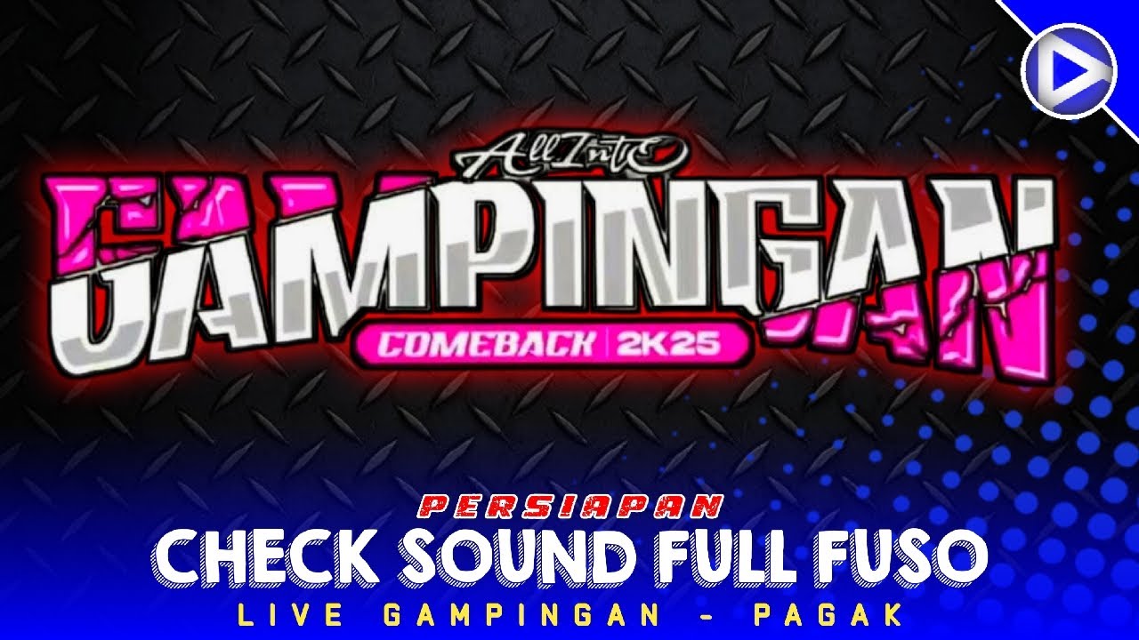 CHECK SOUND FULL FUSO‼️intip persiapan all in GAMPINGAN | Live Gampingan - Pagak