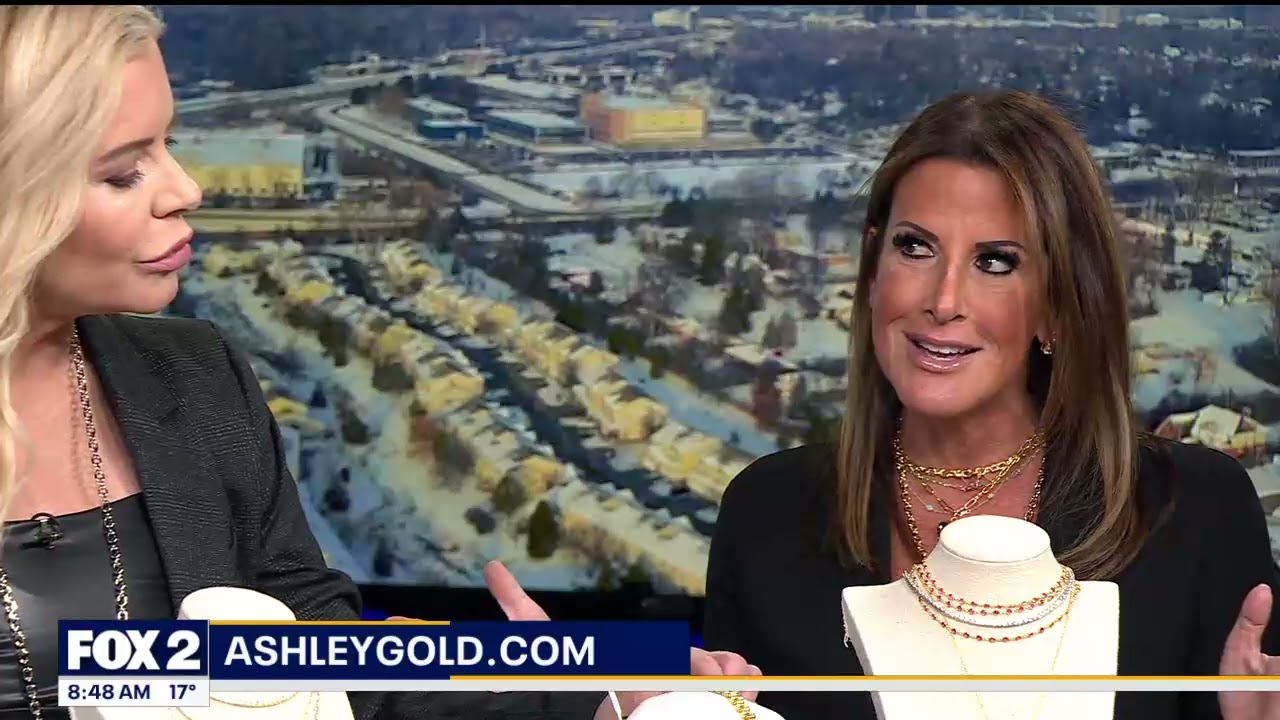 Ashley Gold talks Valentine's Day at @FOX2Detroit Shop AshleyGold.com