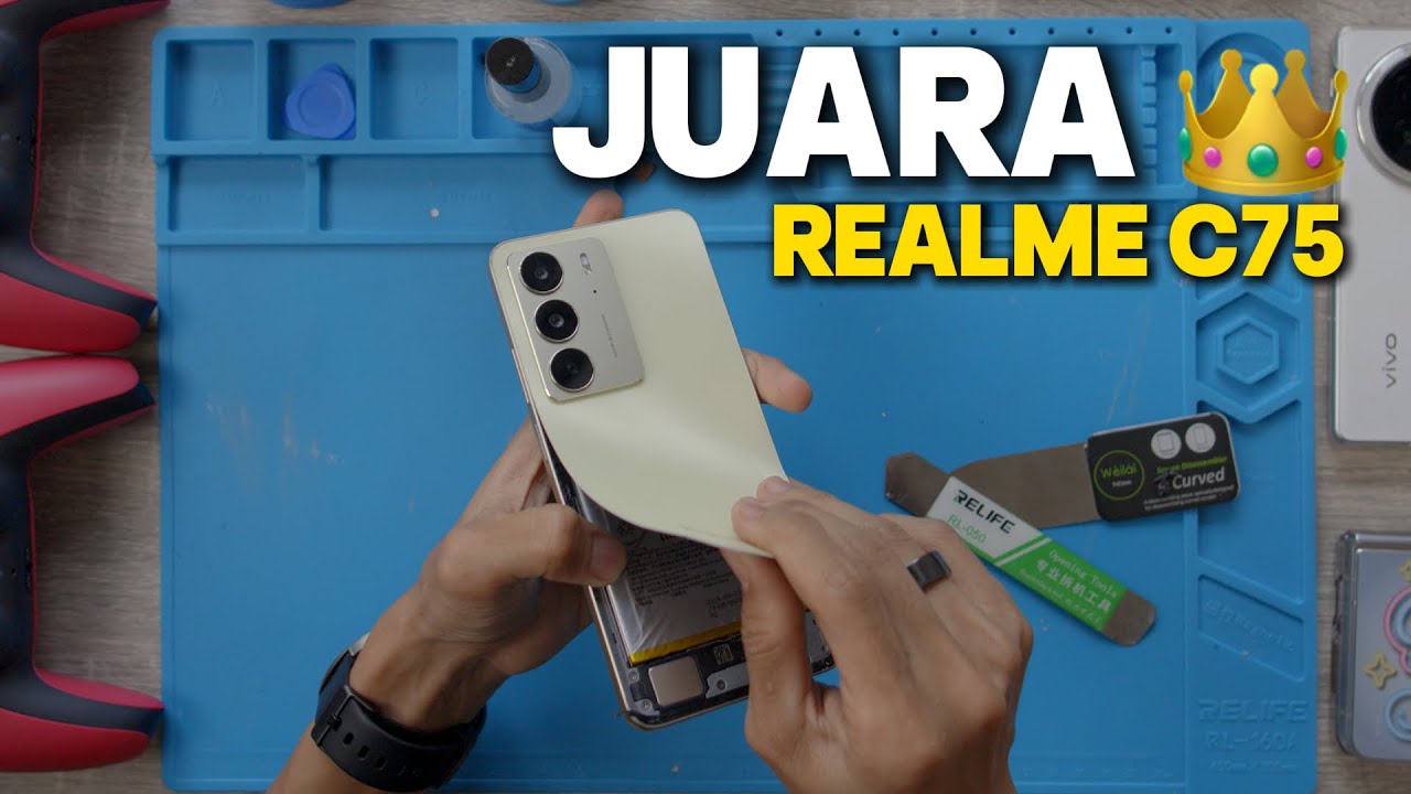BONGKAR HABIS REALME C75 | BUILD QUALITY OP BANGET ! 👑