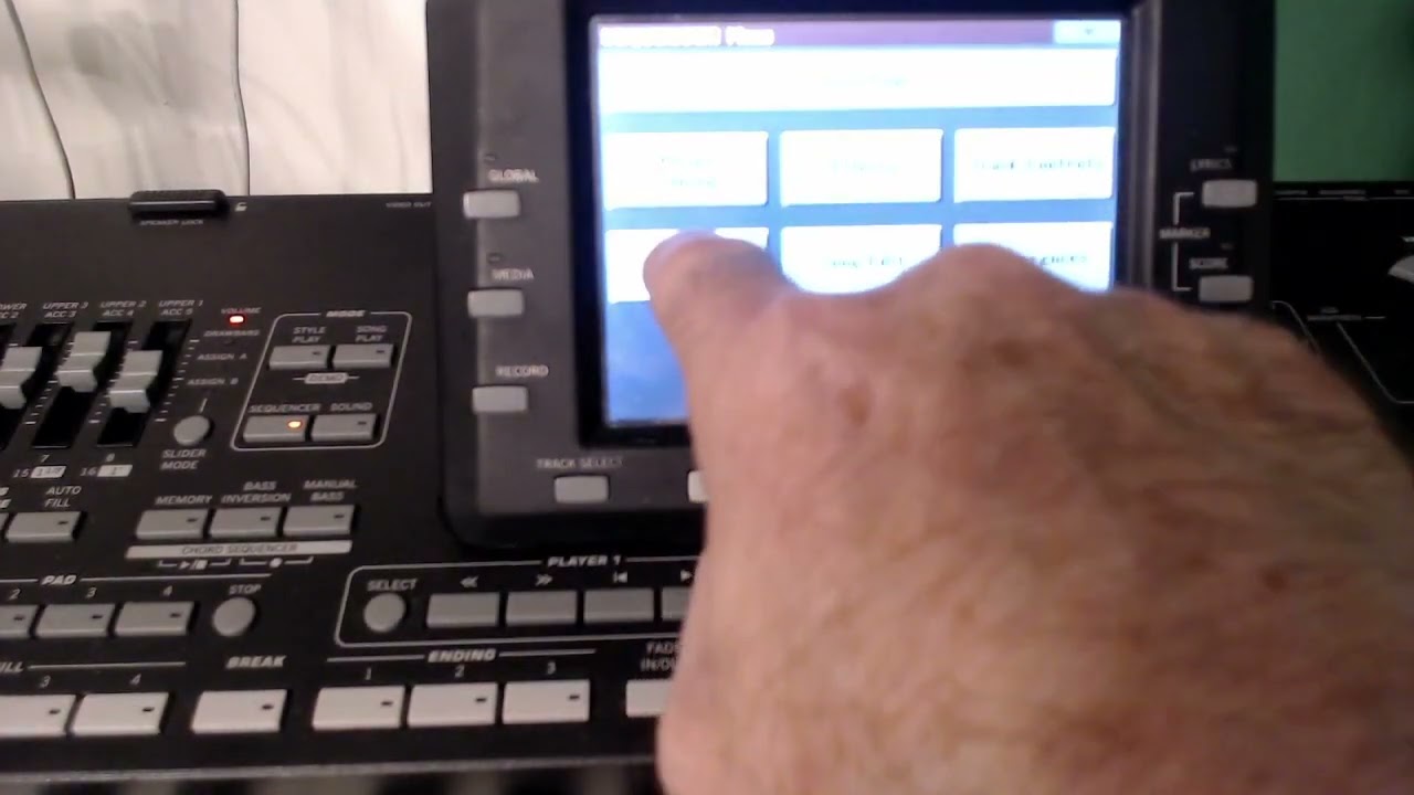 Korg Arrangers MIDI file editing Eng