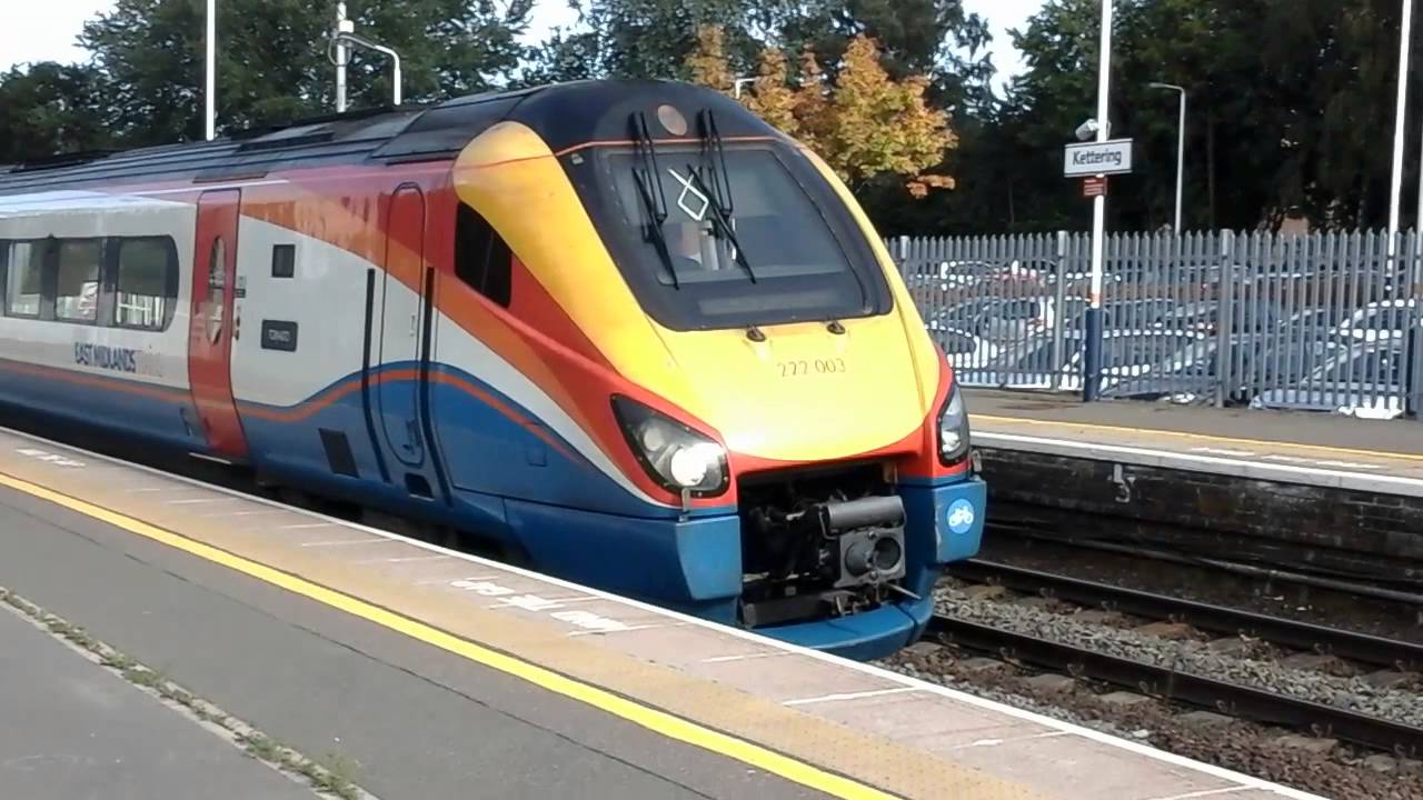 Trains at: Kettering, MML, 14/10/15