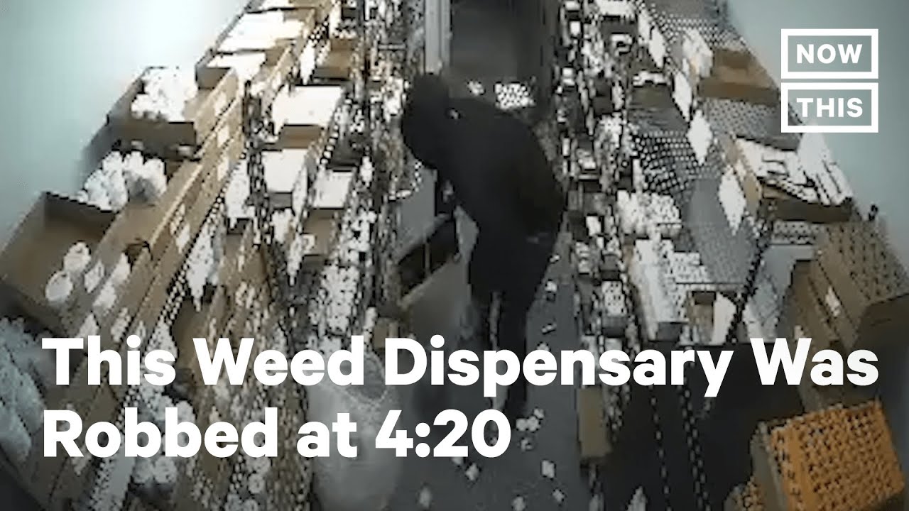 Brazen Weed Dispensary Robbery Happened At 4:20 AM | NowThis