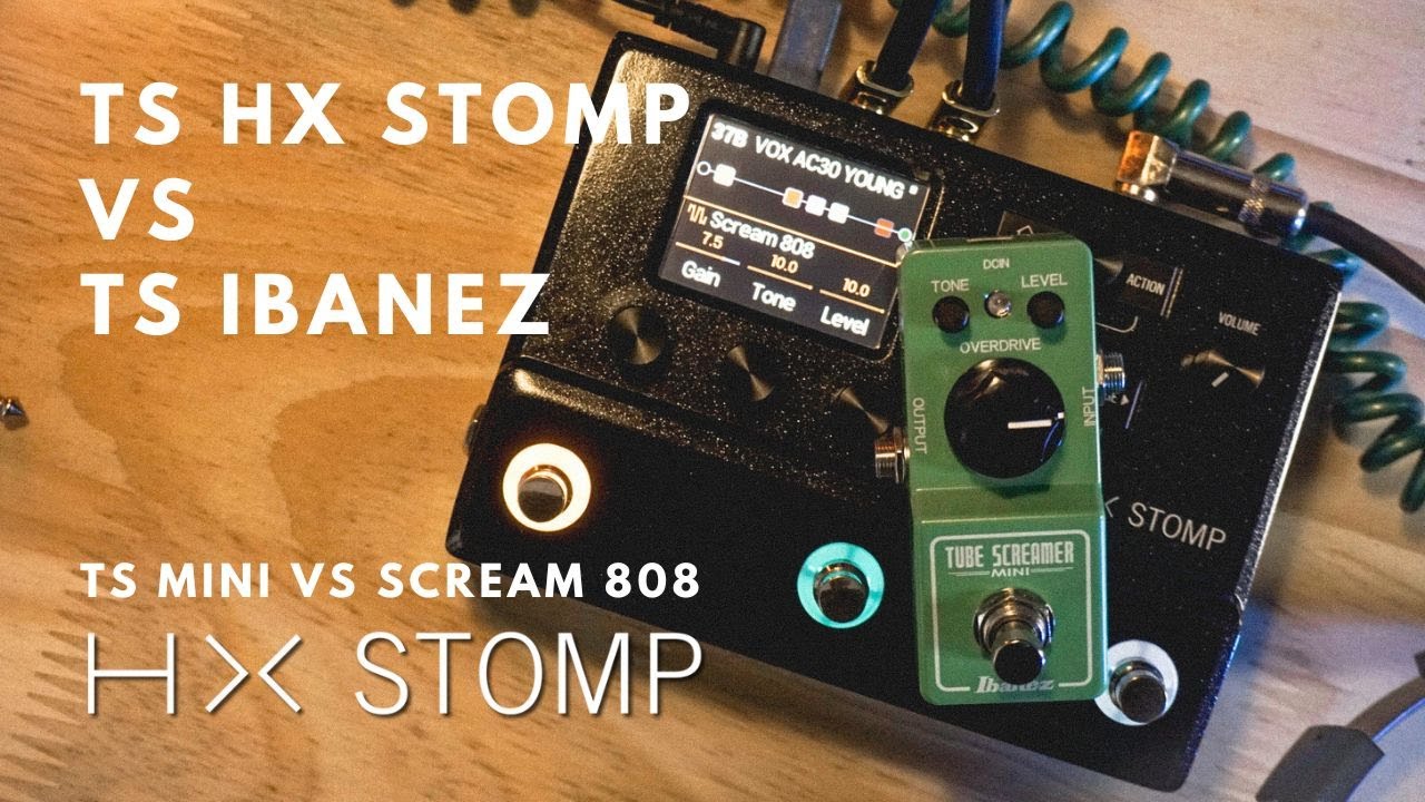 TS Mini vs Screamer 808 HX Stomp | Review Comparativo