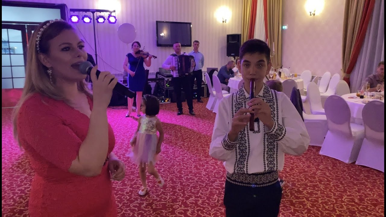 Iliuță de la Jina împreună cu Andreea Vulcu - botez 4 iulie 2021