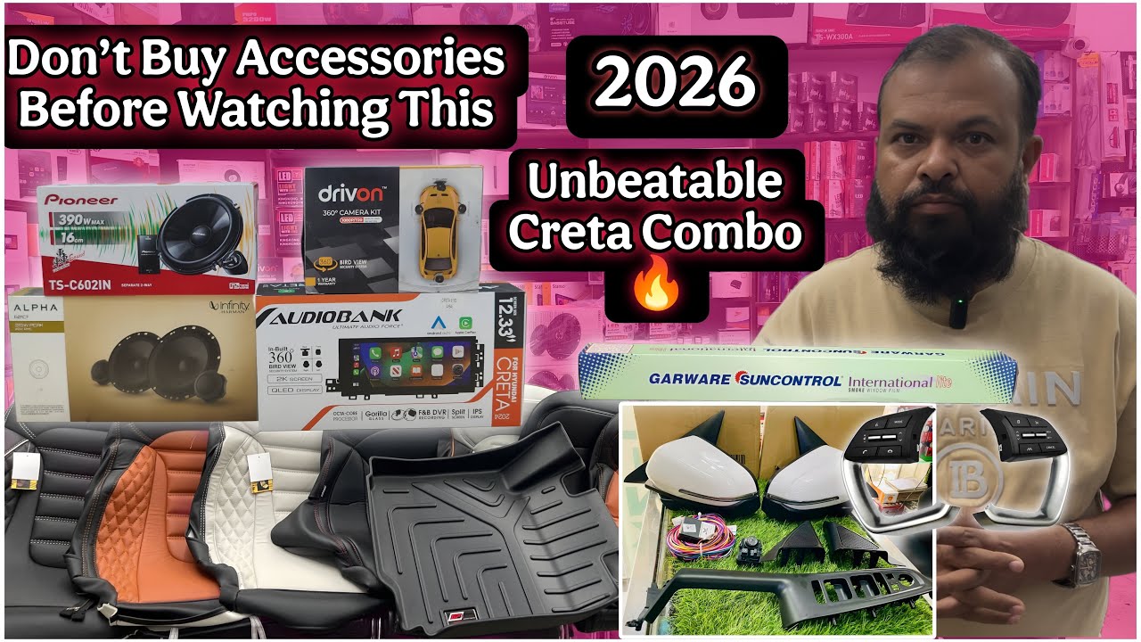 21 Items Creta Accessories Combo 😱 | 2026 Unbeatable Creta Accessories Combo in Bangalore