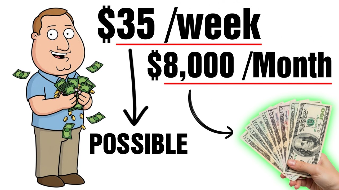 $35/Week to $8,000/Month – The Power of Consistent Investing