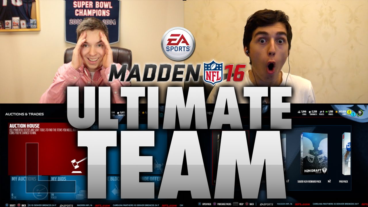 BEST PULL IN MADDEN 16 GUESS WHO HISTORY w/ LOSTNUNBOUND