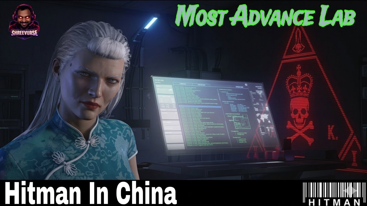 Hitman in China 🇨🇳 | Most Advanced Secret Lab Mission | Stealth Gameplay | ShreeVurse