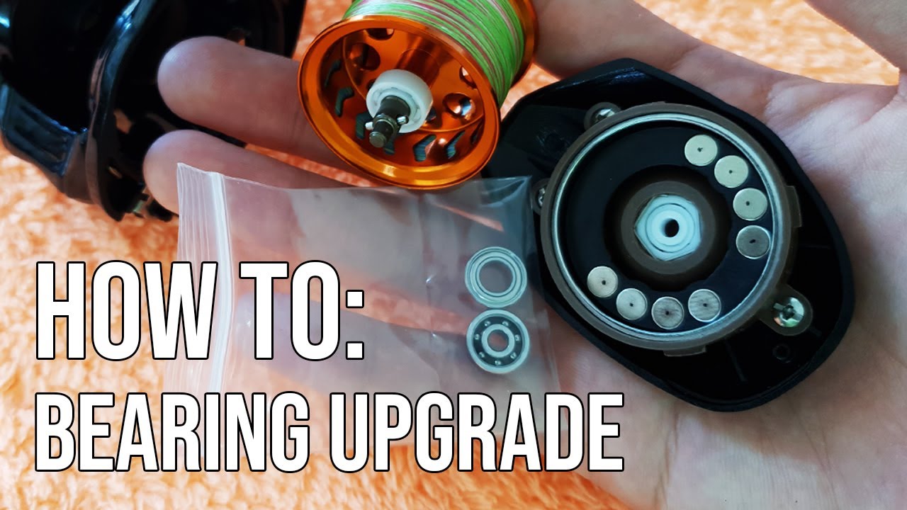 How to replace spool bearings (No special tools needed) // Gear Tips
