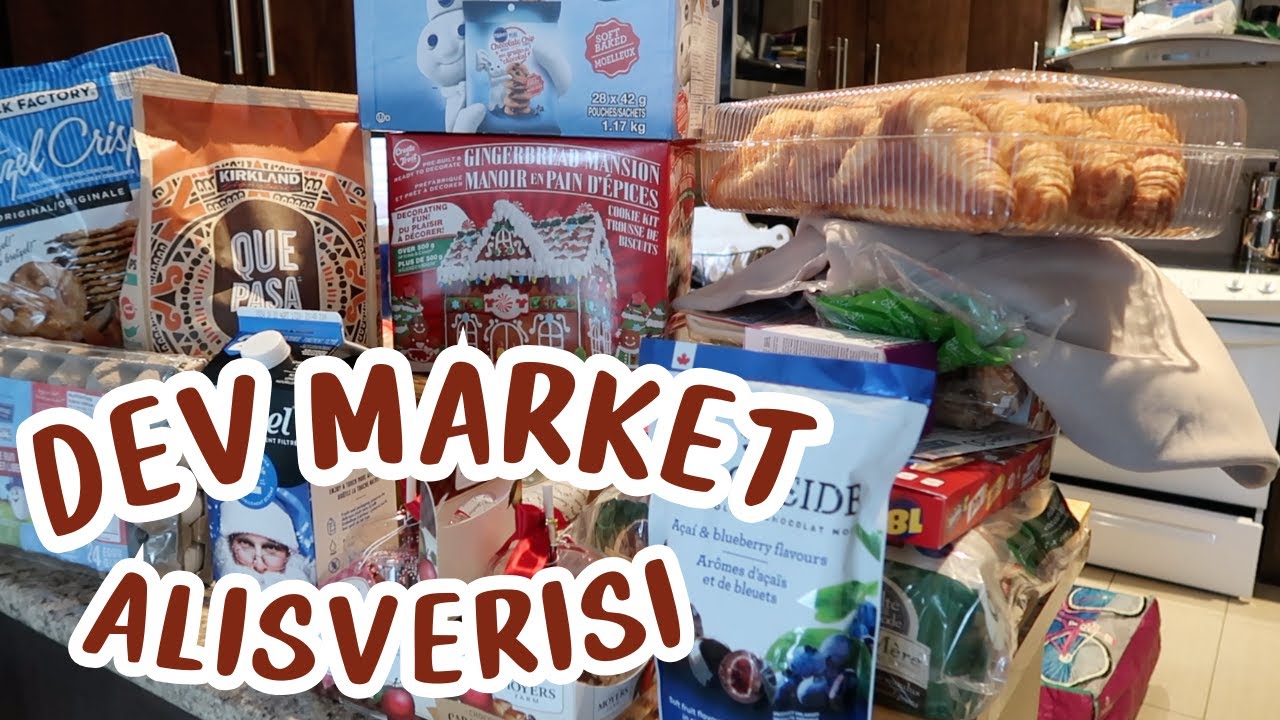 Kanada da Costco Alisverisi | Isyerinde Party Veriyoruz #market #party #vlog
