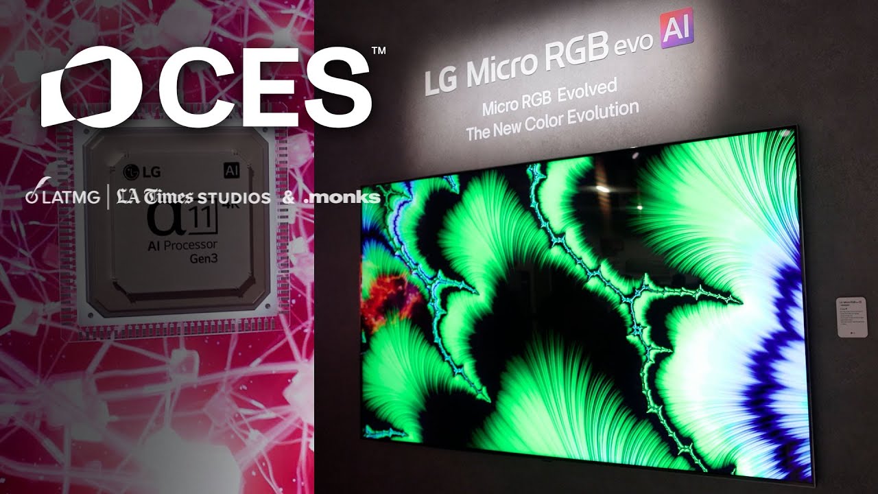 Первый взгляд на телевизоры LG MicroRGB | CES 2026