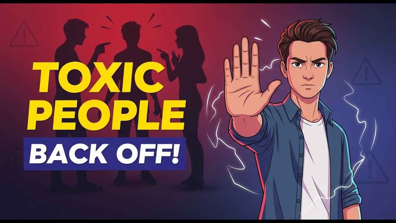 Make Toxic People Back Off | Psychology Tricks That Protect Your Energy #psychology 