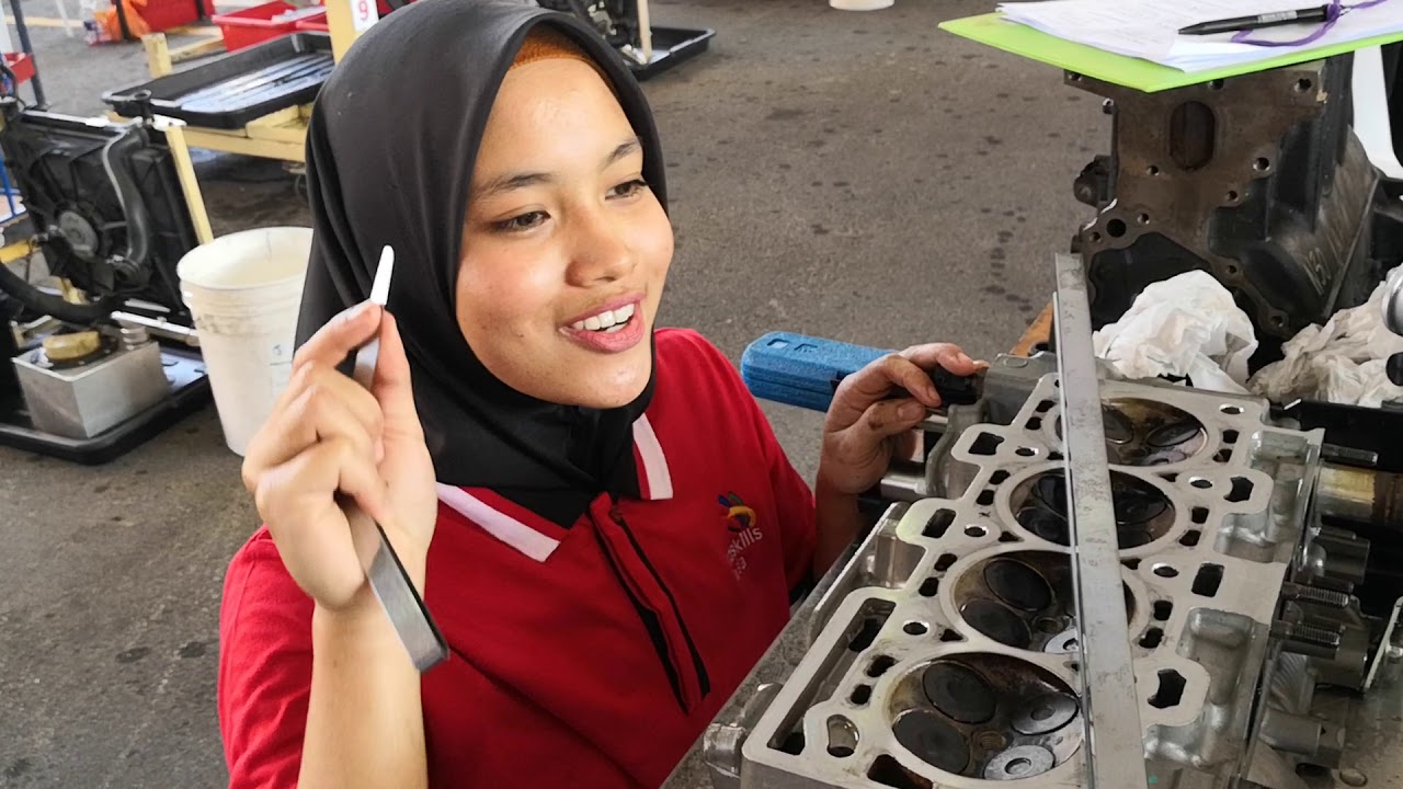 day 3, Worldskills Malaysia Belia (Pre Qualifying Round) Trade Automobile Technology 2019