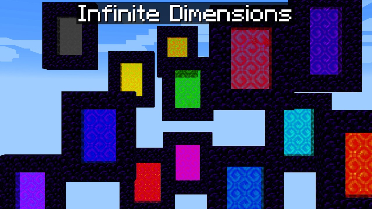 Which Dimension is Better? - Minecraft Infinite Dimensions