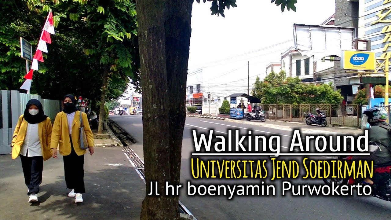 Walking around | Jalan - jalan di Universitas Jendral Soedirman (unsoed) purwokerto