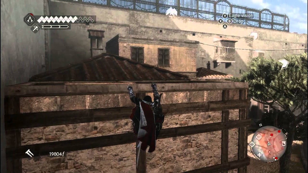 Assassin's Creed: Brotherhood -  Castel Sant'Angelo - Highest Point in the game