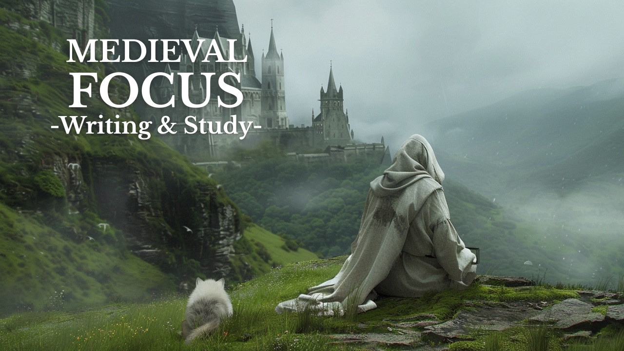 Medieval Music for Focus & Writing | Valley Overlook Cathedral