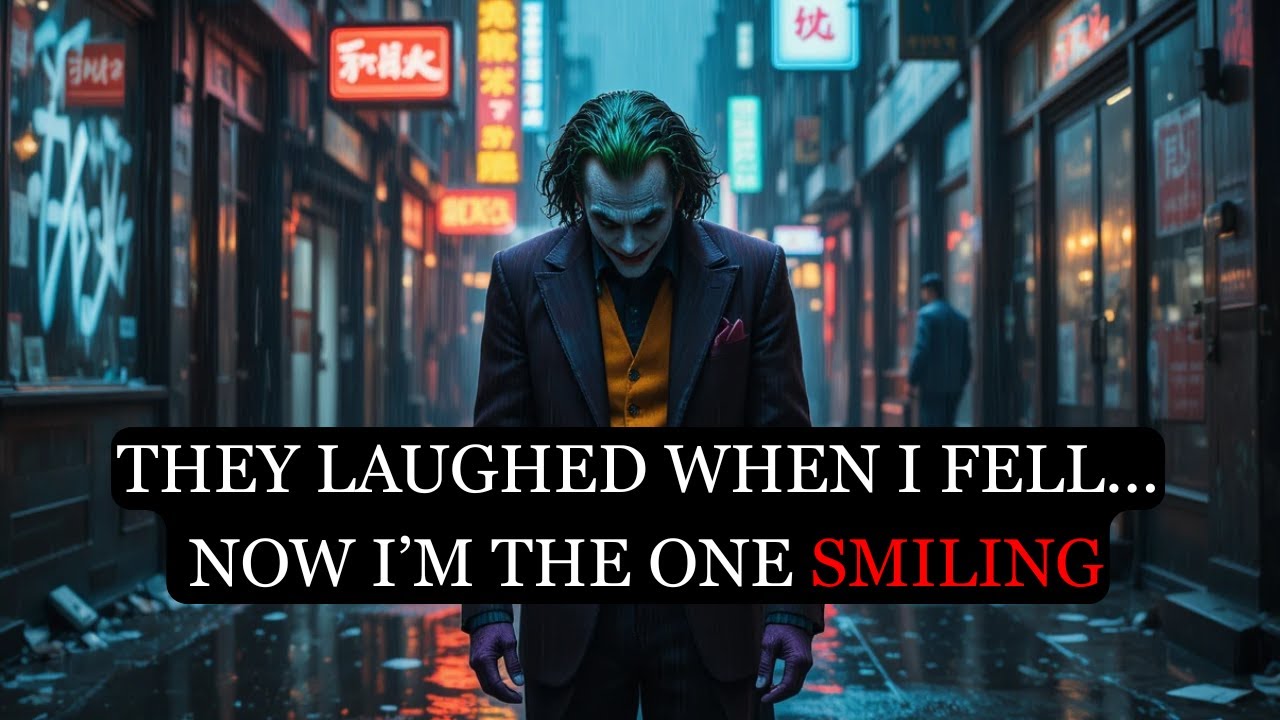 The Joke’s on You… I Needed the Darkness to Become Who I Am - Joker Speech | Dark Motivation
