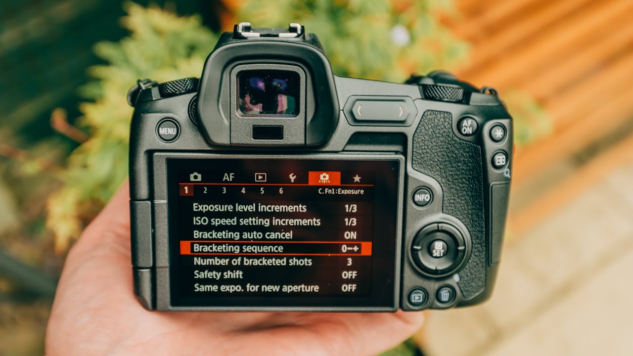 CANON EOS R | Настройки для улучшения фотографий
