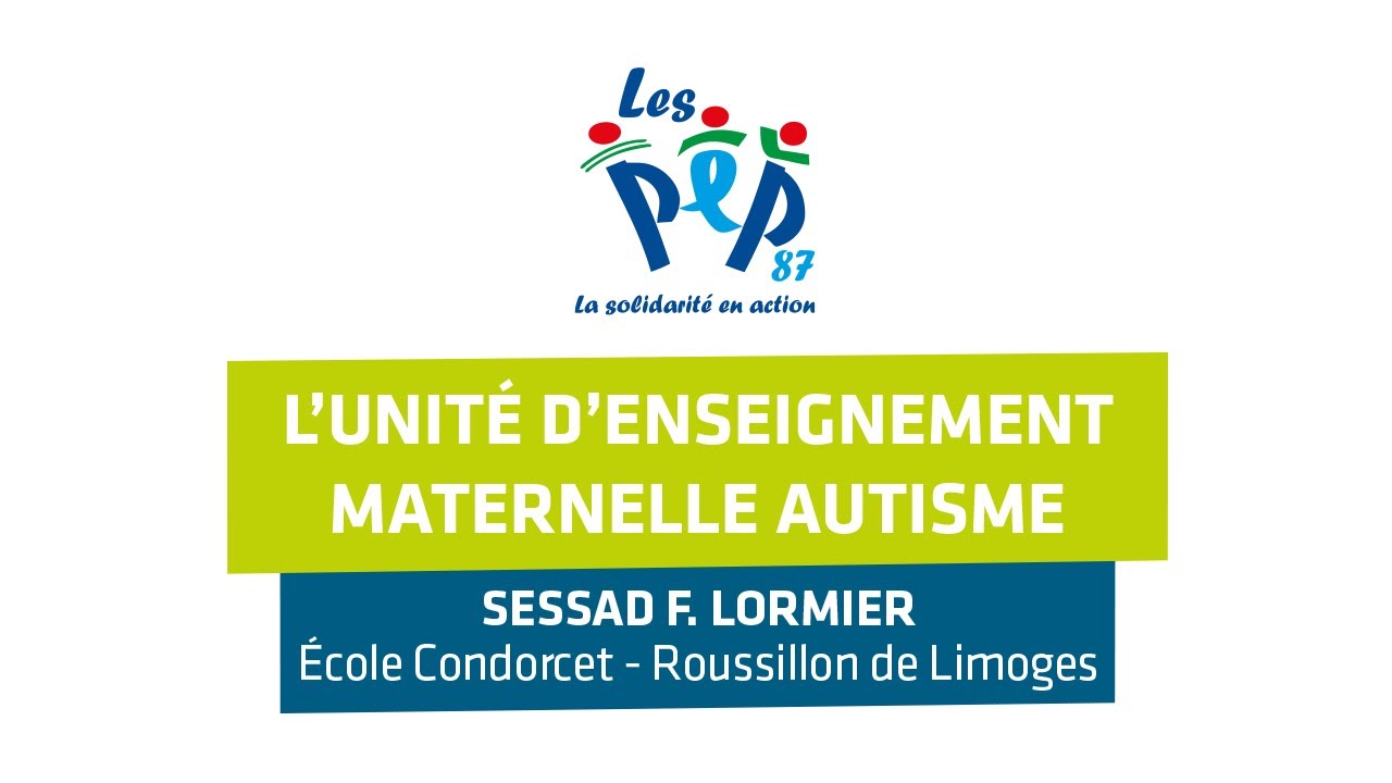 L'Unité d'Enseignement Maternelle Autisme (UEMA) à l'école Condorcet-Roussillon de Limoges