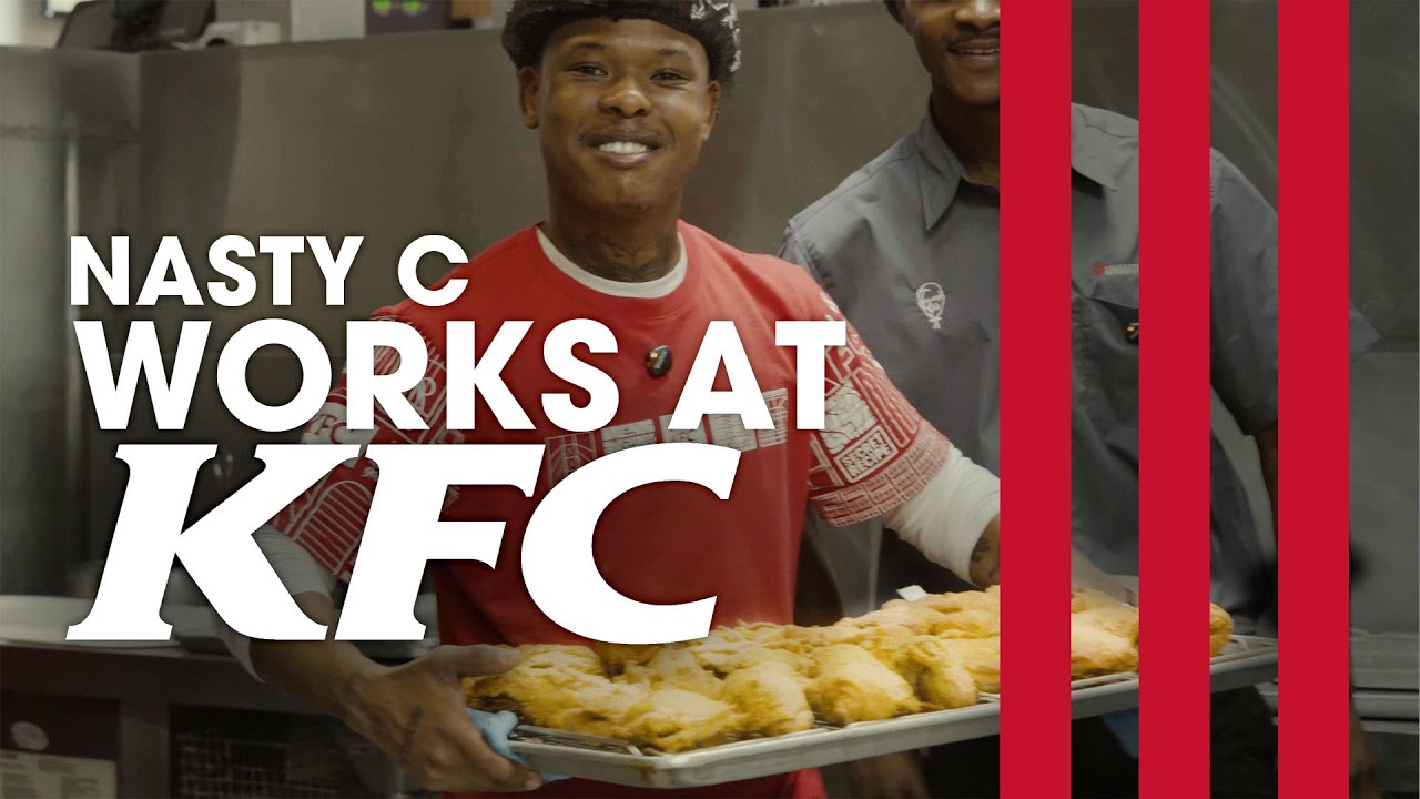 Nasty C Works At KFC