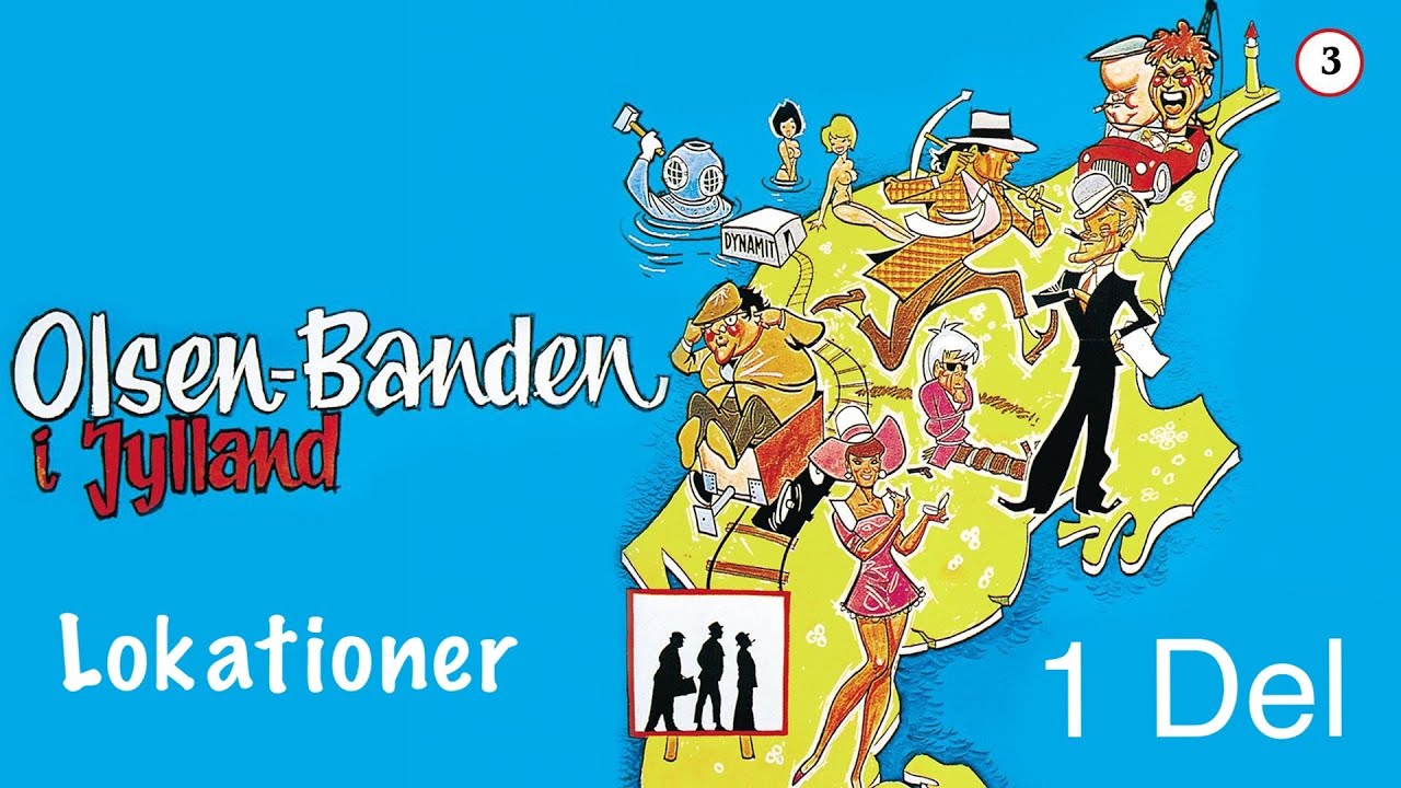 Filmlokationer - Olsen Banden i Jylland 1 Del