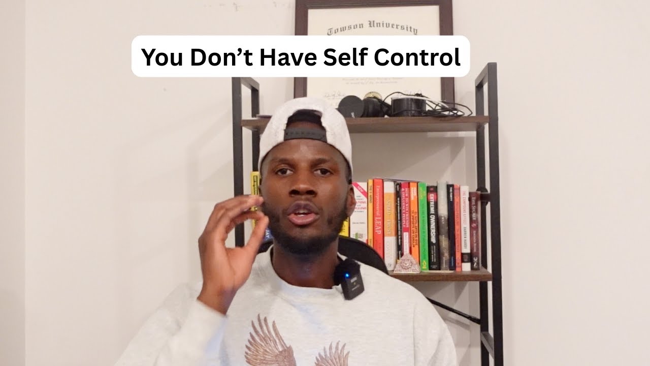You Will Never Have Self-Control on Your Own