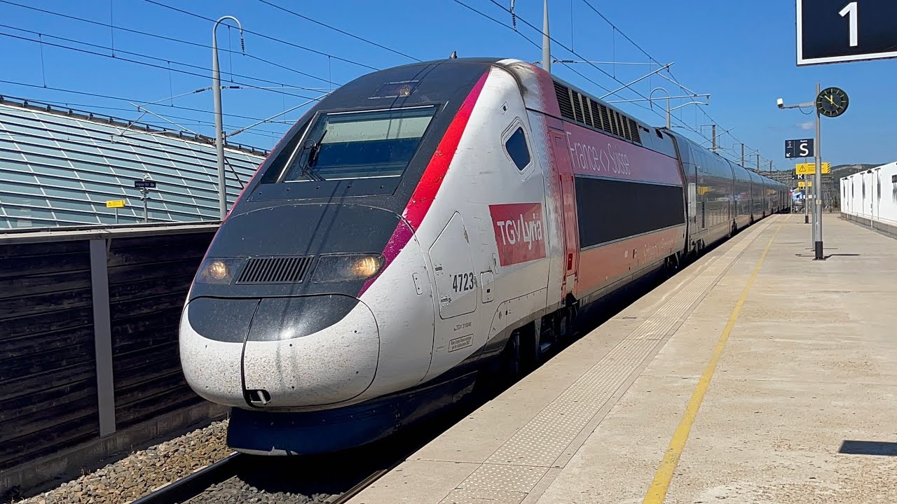 Une journée spot à Avignon tgv avec des tgv inouï OUIGO et frecciarossa 
