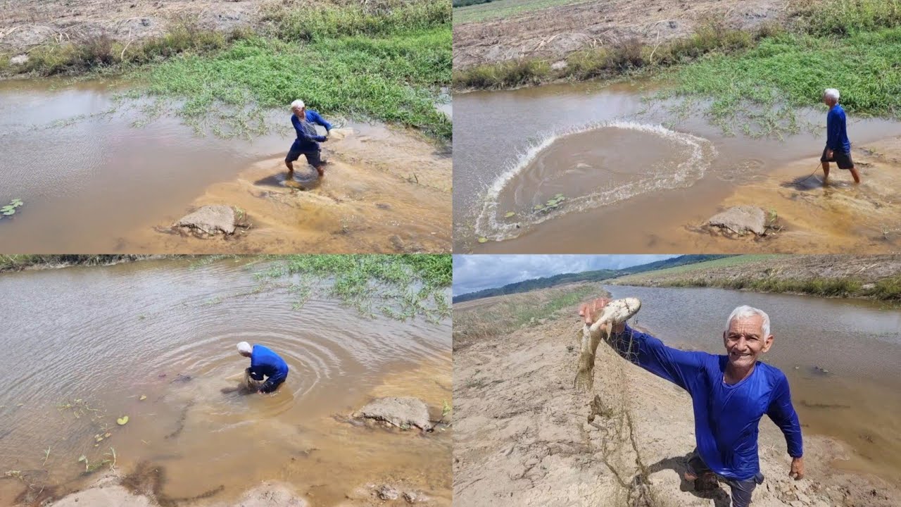 ENCONTRAMOS UM CARDUME DE TRA&Iacute;RAS NESSE RIO TARRAFADA CERTEIRA 