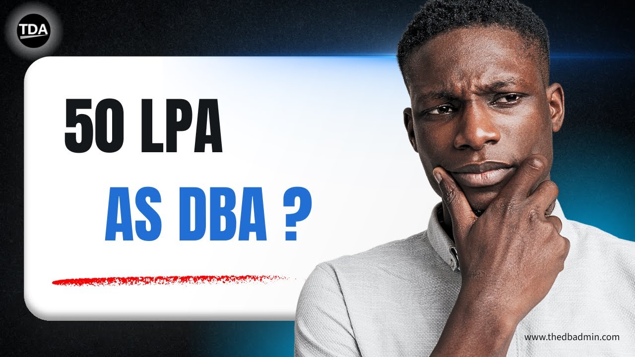 50 LPA as DBA ? Learn PostgreSQL Like a Pro | FREE Advanced DBA #postgresql  #dba #job