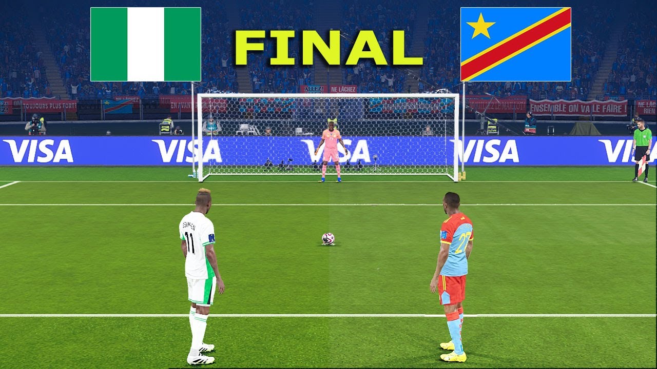 НИГЕРИЯ против ДР КОНГО — ПЕНАЛЬТЫ — ФИНАЛ | Чемпионат мира по футболу FIFA 2026 в США | Все голы...