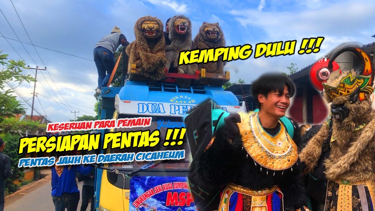 PERSIAPAN HANOMAN PATIH & GERANDONG SEBELUM PENTAS❗❗ KUDA LUMPING MUTIARA SURYA PUTRA🔥BARGOLA TV