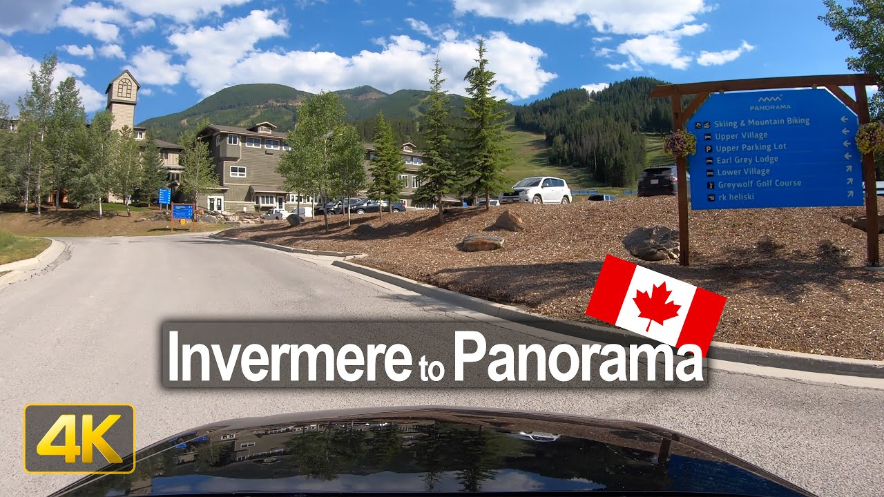 Scenic Drive from Invermere to the Panorama Mountain Resort 🇨🇦