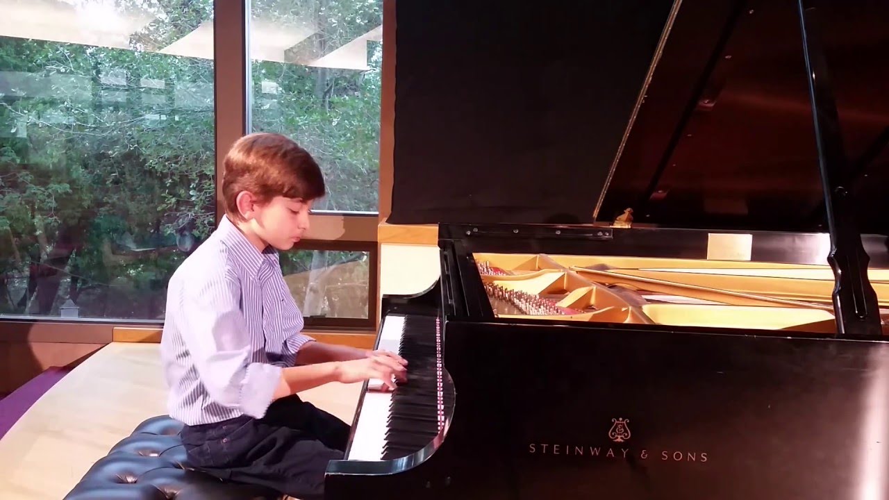 Beethoven Sonata No. 19 G minor Op. 49, No. 1-Andrew Boldi (10 yrs old)