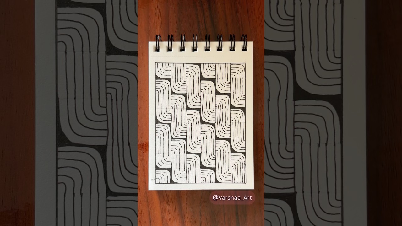 Day 396 - Easy Doodle Art Tutorial #doodle #doodleart #easy #drawing #art #zentangle #zen
